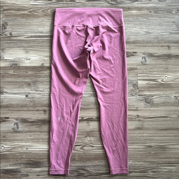 Lululemon Wunder Train High-Rise Tight 28" Velvet Dust Size 14 - Picture 3 of 8